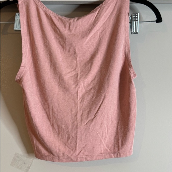 Forever 21 Pink Twist Front Crop Top - Picture 5 of 7